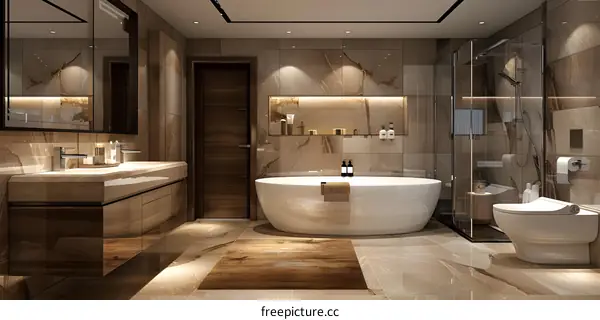 Luxury bathroom