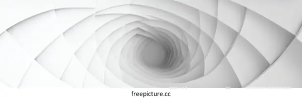 Abstract Geometric Spiral Design