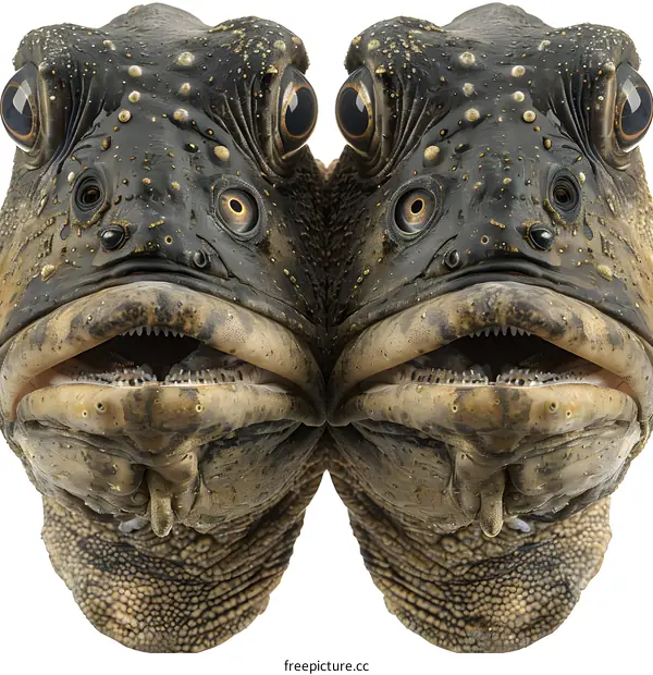 Double Vision Fish Portrait