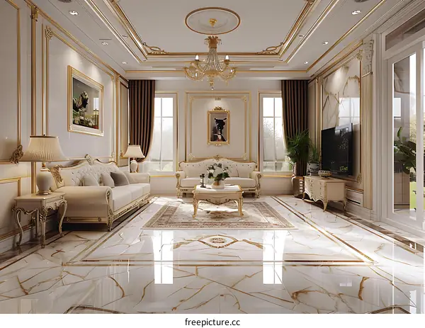 Living room interior design