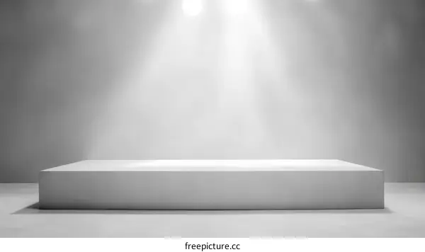 Empty Stage for Product Presentation