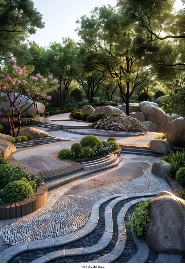 Chinese Styled Garden Landscape Design