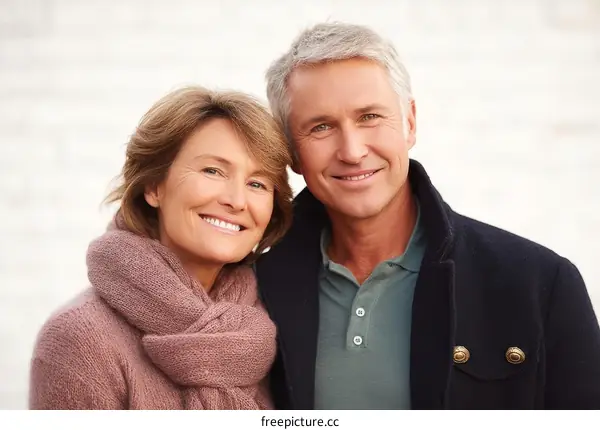 Couple Portrait Outdoor Casual Wear