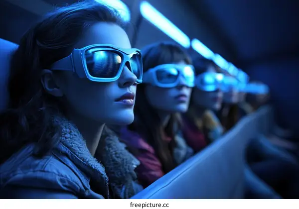 Immersive 3D Experience in a Movie Theater