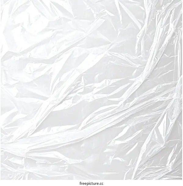 Transparent Plastic Wrap Texture Background
