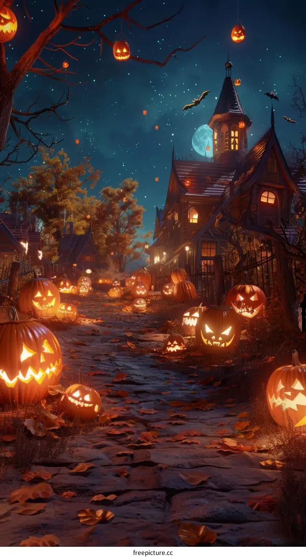 Halloween Pumpkin Town