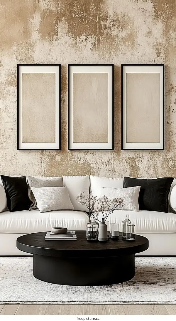 Modern Minimalist Living Room Interior Design