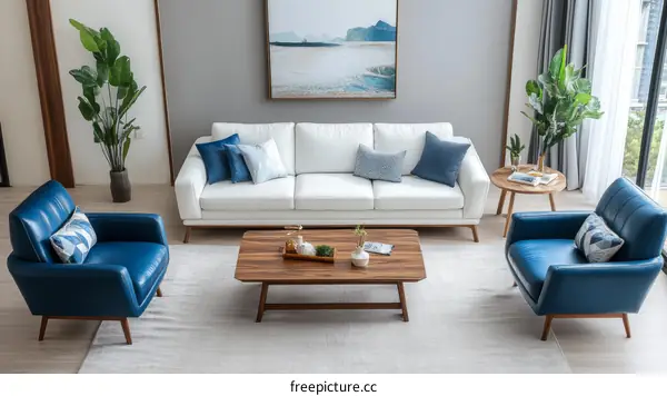 Modern Living Room Furniture Arrangement