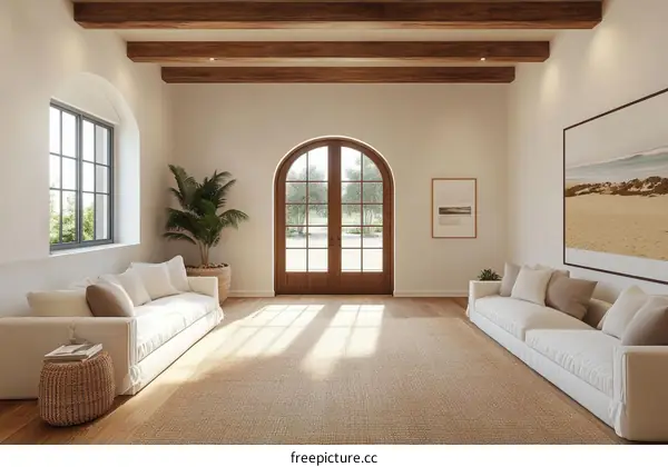 Modern Minimalist Living Room Interior Design