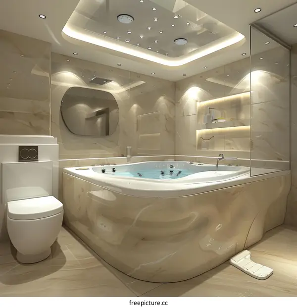 Modern Luxury Spa Bathroom Design