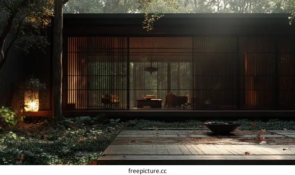 Modern Japanese Style House Exterior