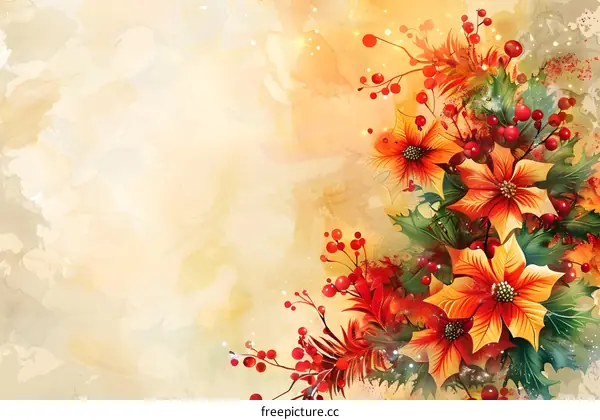 Christmas Floral Arrangement