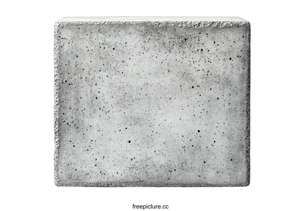 [Transparent Background PNG]Simple Concrete Block Design