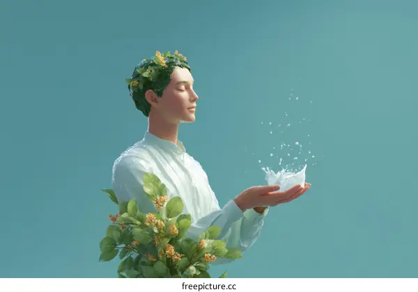 Gentle Nature of Milk Splashing