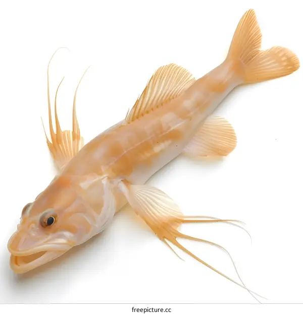 Fish Isolated on White Background