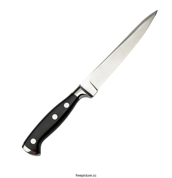[Transparent Background PNG]Professional Stainless Steel Chef Knife