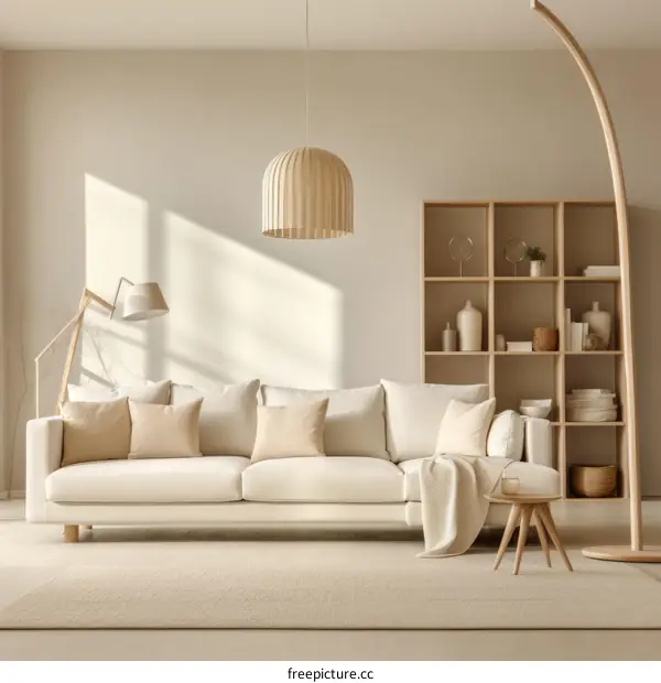 Bright and Airy Living Room With Neutral Colors