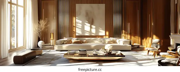 Modern Luxury Living Room Interior Design