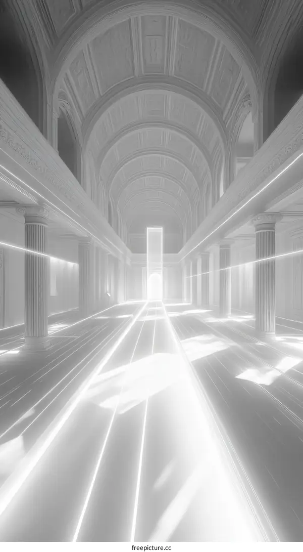 Abstract Architectural Interior Design