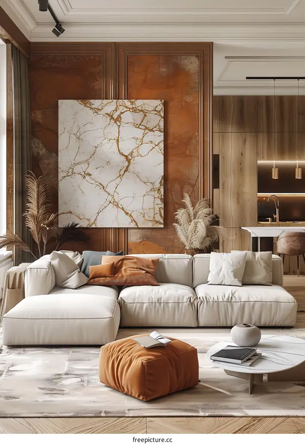 Modern Minimalist Living Room