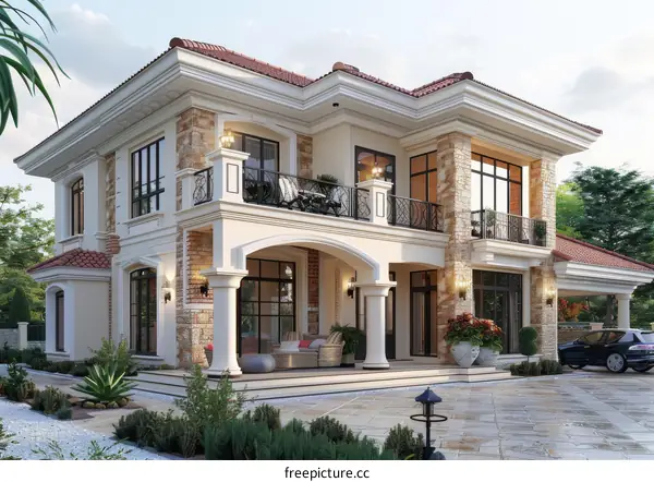Modern Villa with Stylish Architecture