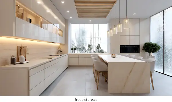 Modern Minimalist Kitchen Interior Design