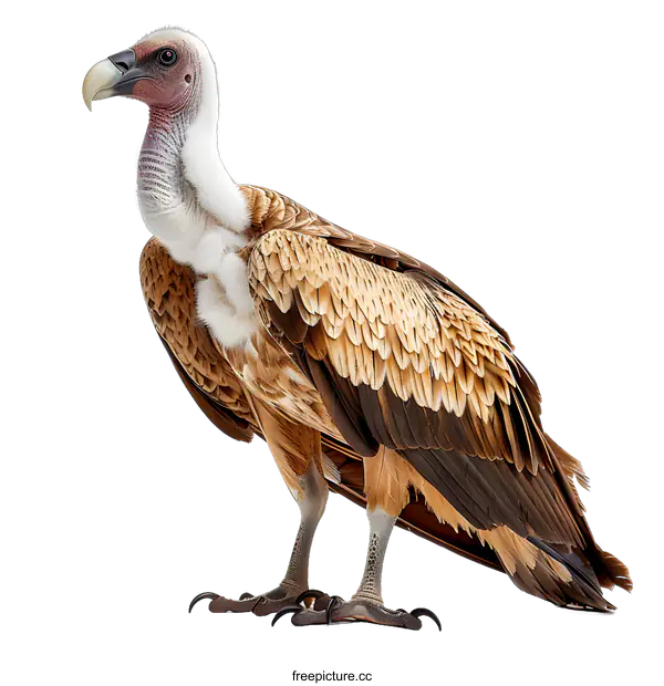 [Transparent Background PNG]Close up of a vulture