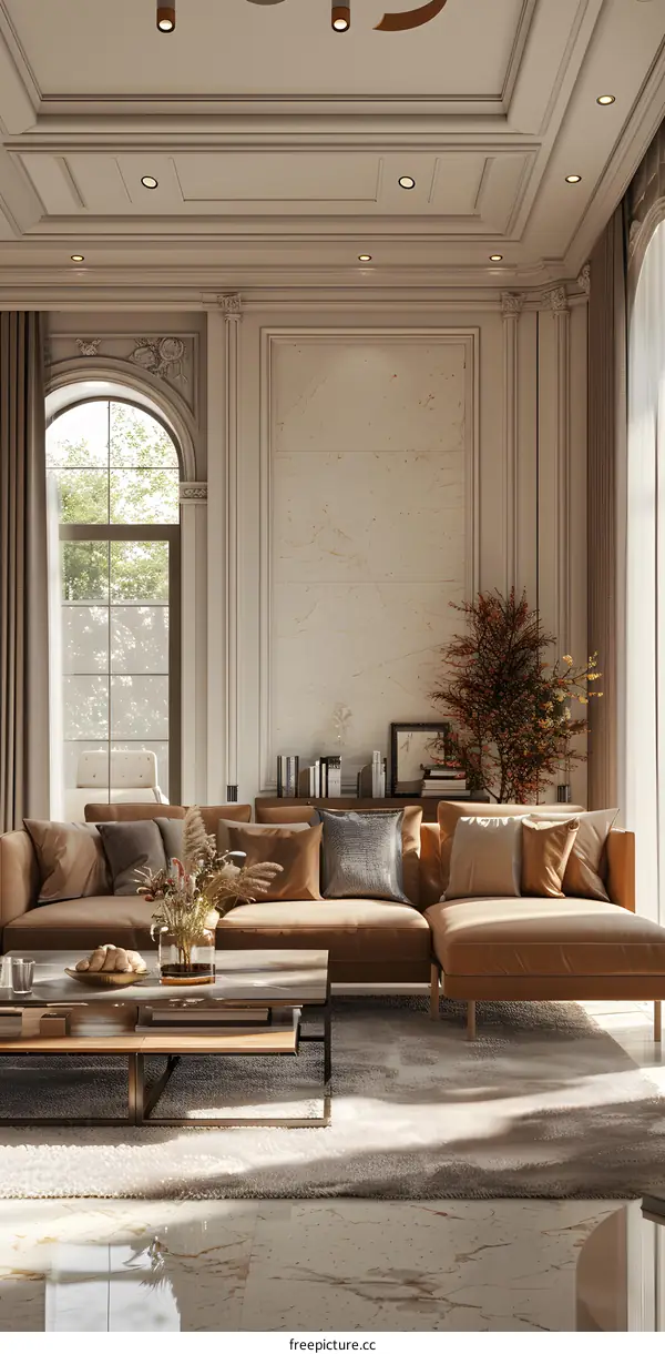 European-style living room