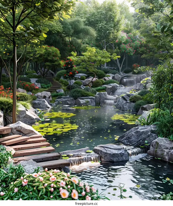 Landscaping with Rocks and Water Features for a Tranquil Oasis