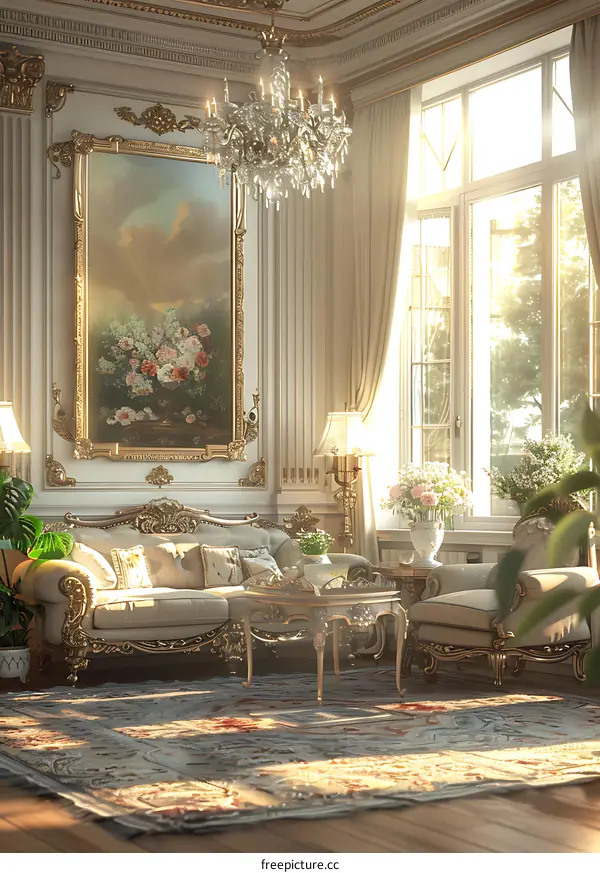 European-style living room