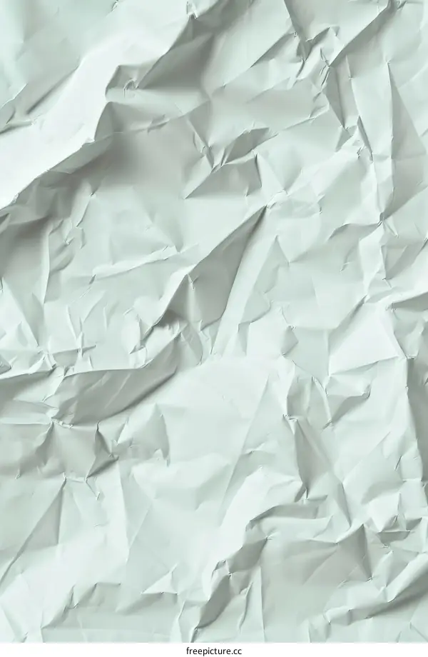 Crumpled paper texture