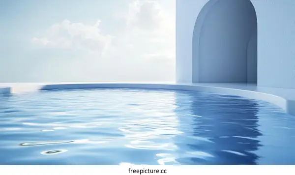 Modern Minimalist Poolside Architecture