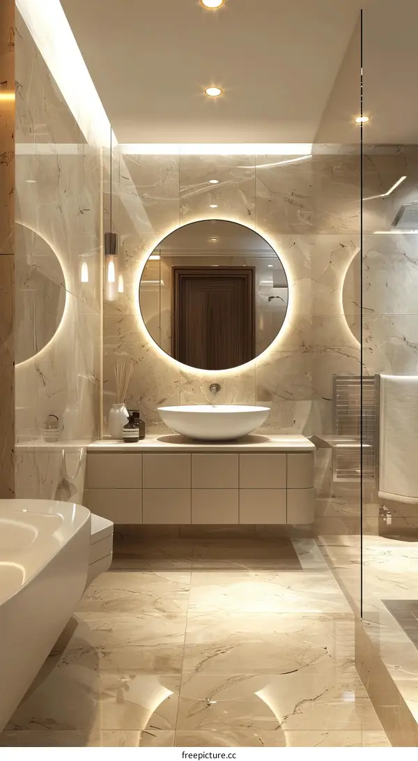 Modern Luxury Bathroom Interior Design