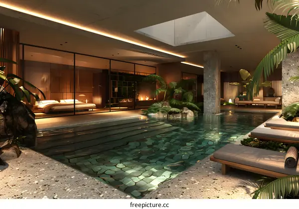 Indoor swimming pool