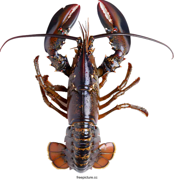 [Transparent Background PNG]Fresh Lobster Isolated on White Background