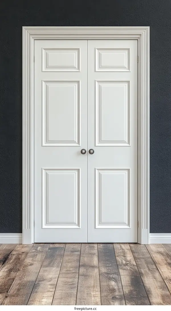 Classic White Double Door Interior