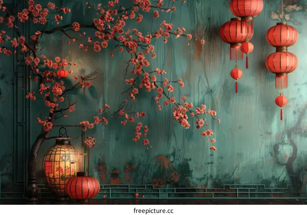 Chinese Style Background Wall Material_Wallpapers_Mural