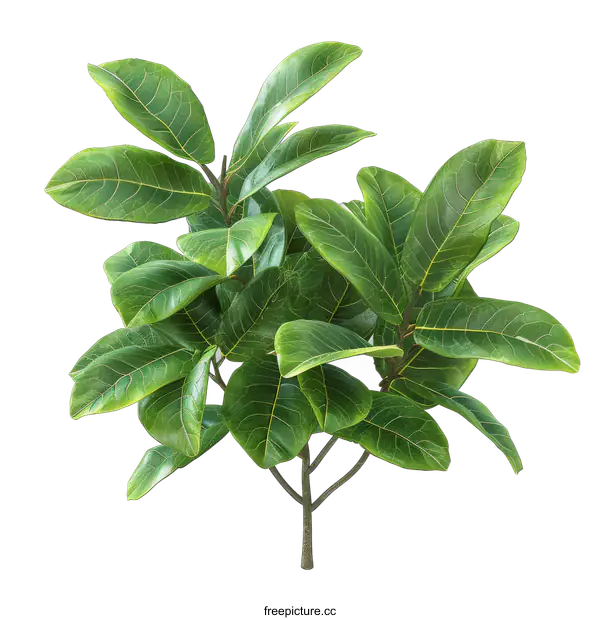 [Transparent Background PNG]Green Leaves on transparent background