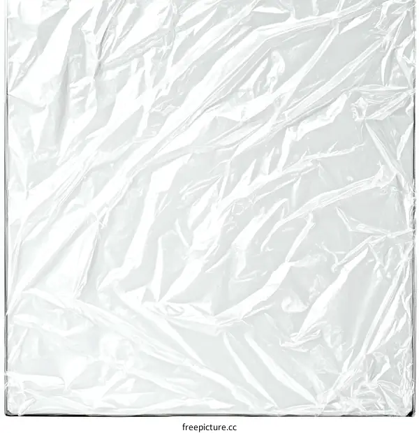 Transparent Plastic Wrap Texture Background