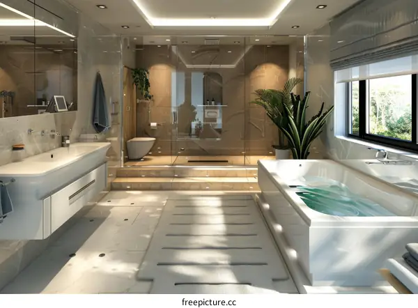 Luxury Modern Bathroom Interior Design