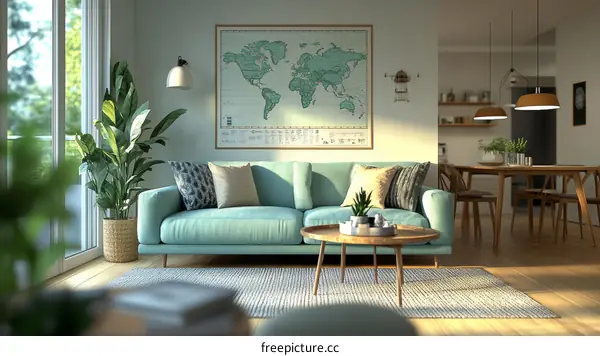 Modern Minimalist Living Room Interior Design