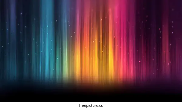 Abstract Colorful Vertical Lines Background