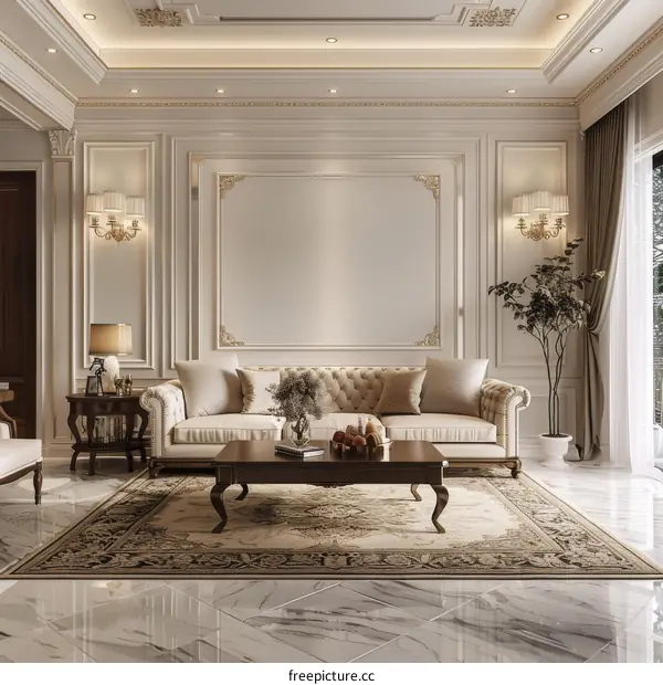 Luxury Living Room Interior Design