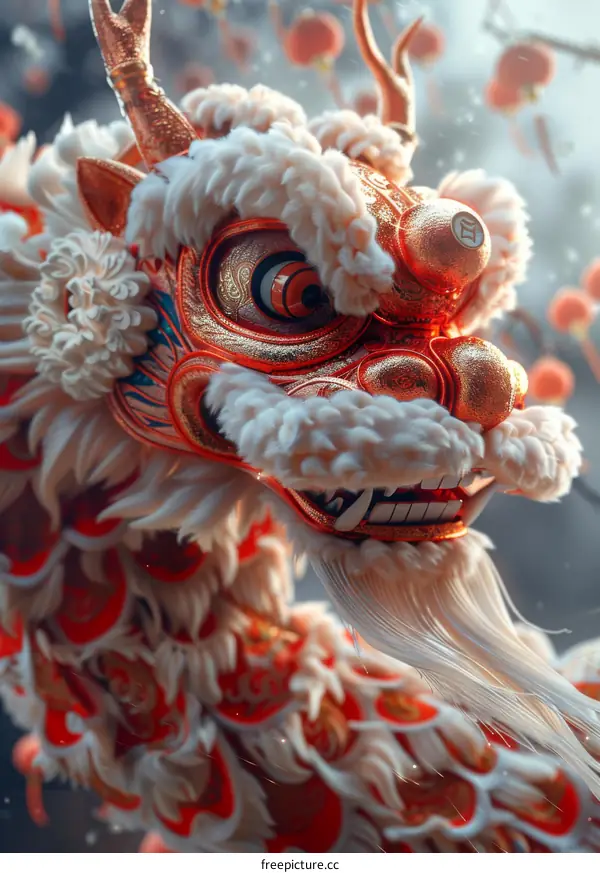 Lion dance