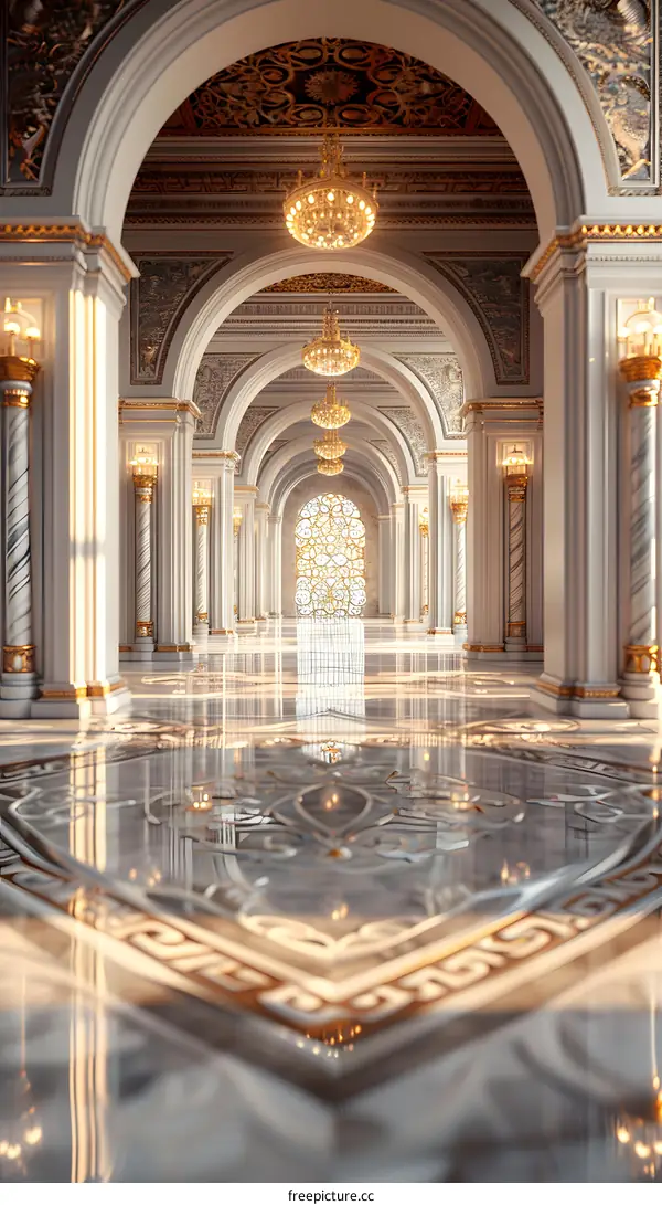 A magnificent corridor