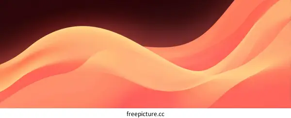 Abstract Flowing Colors