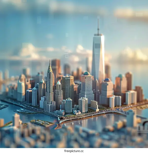 Miniature New York City: Tilt-Shift Photography