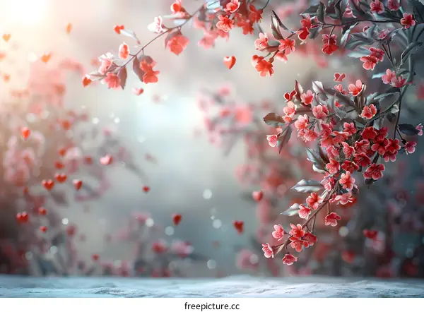 Cherry Blossoms in Full Bloom