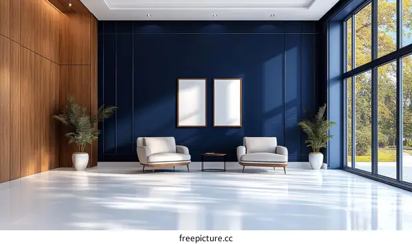 Modern Luxurious Living Room Interior Design