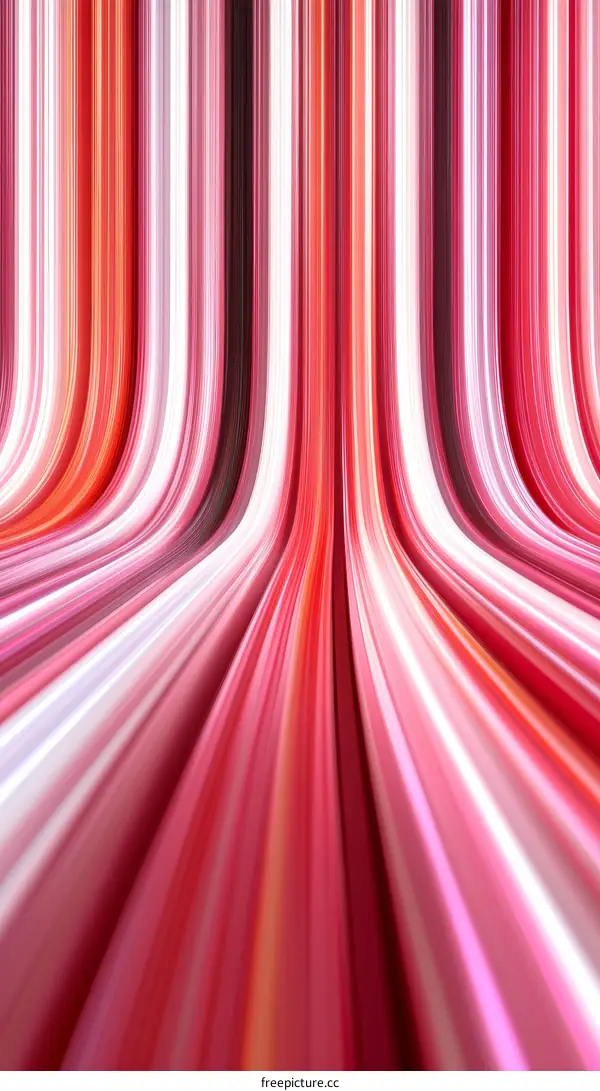 Abstract Colorful Stripes Background Design